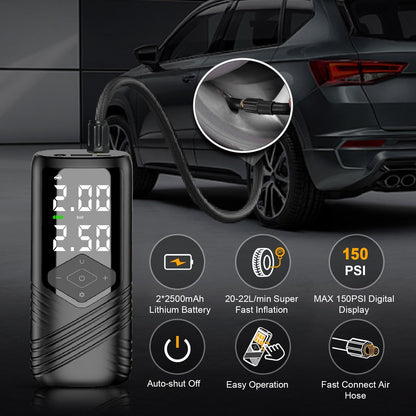 Intelligent Tire Pump for Cars