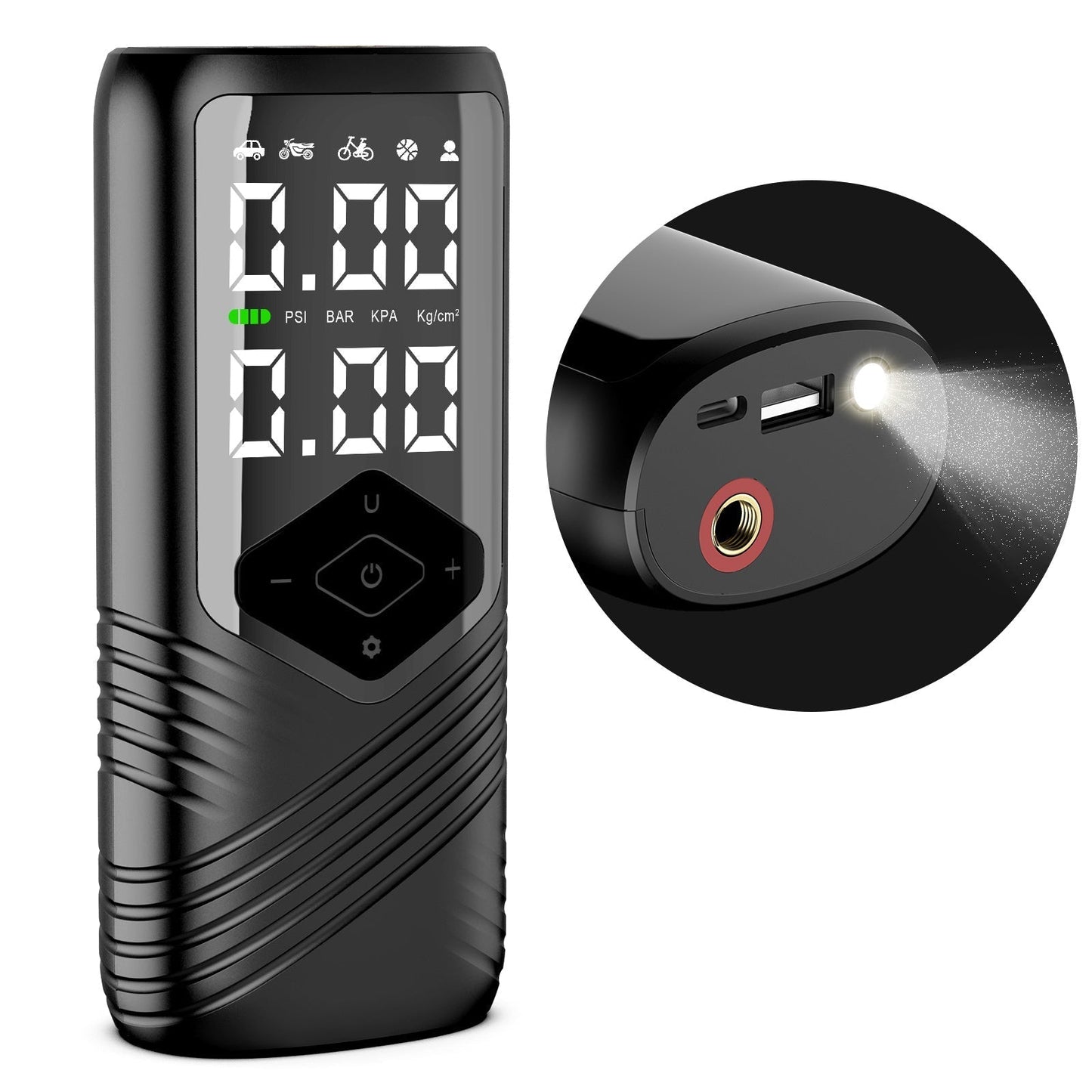 Intelligent Tire Pump for Cars