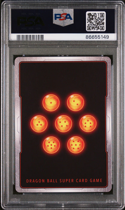 2022 DRAGON BALL SUPER MYTHIC BOOSTER GINYU, RELIABLE CAPTAIN #P-019 - PSA 10