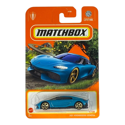 Matchbox 2021 koenigsegg Gemera - Matchbox Series 1/100