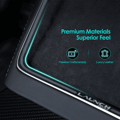 Laser-Carved Ambient Light for Model Y Juniper Wireless Charging Port