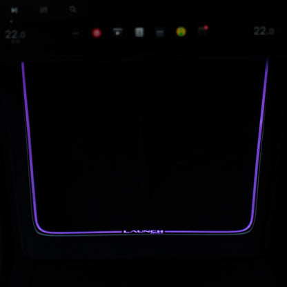 Laser-Carved Ambient Light for Model Y Juniper Wireless Charging Port