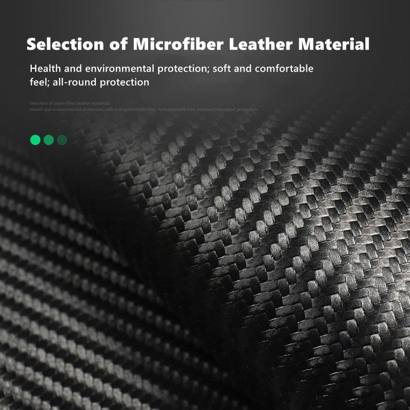 Leather Anti-kick Mat Sticker Interior Anti-Dirt Protector for Tesla Model 3 (4PCS)