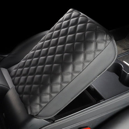 Leather Armrest Cover for Tesla Model 3 Highland / Model Y Juniper