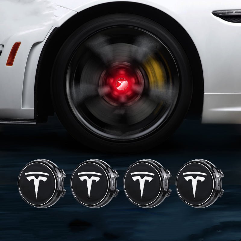 LED Wheel Hub Light Caps For Tesla Model 3/Y/X/S（4ps）