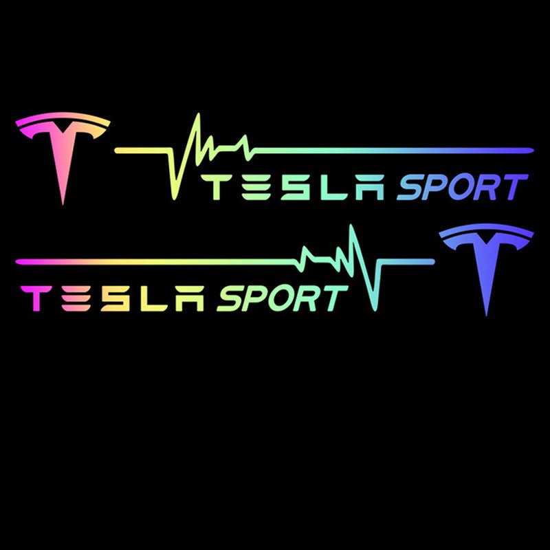 Letter Emblem Sticker For Tesla Model 3/Y/S/X