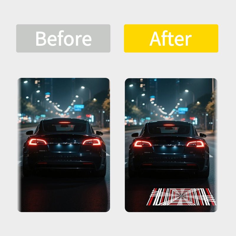 License Plate Projection Lights for Model 3 Highland/Model Y