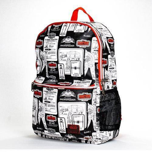 Loungefly Star Wars: The Empire Strikes Back 40th Anniversary Retro Toy-Inspired Backpack - Entertainment Earth Exclusive