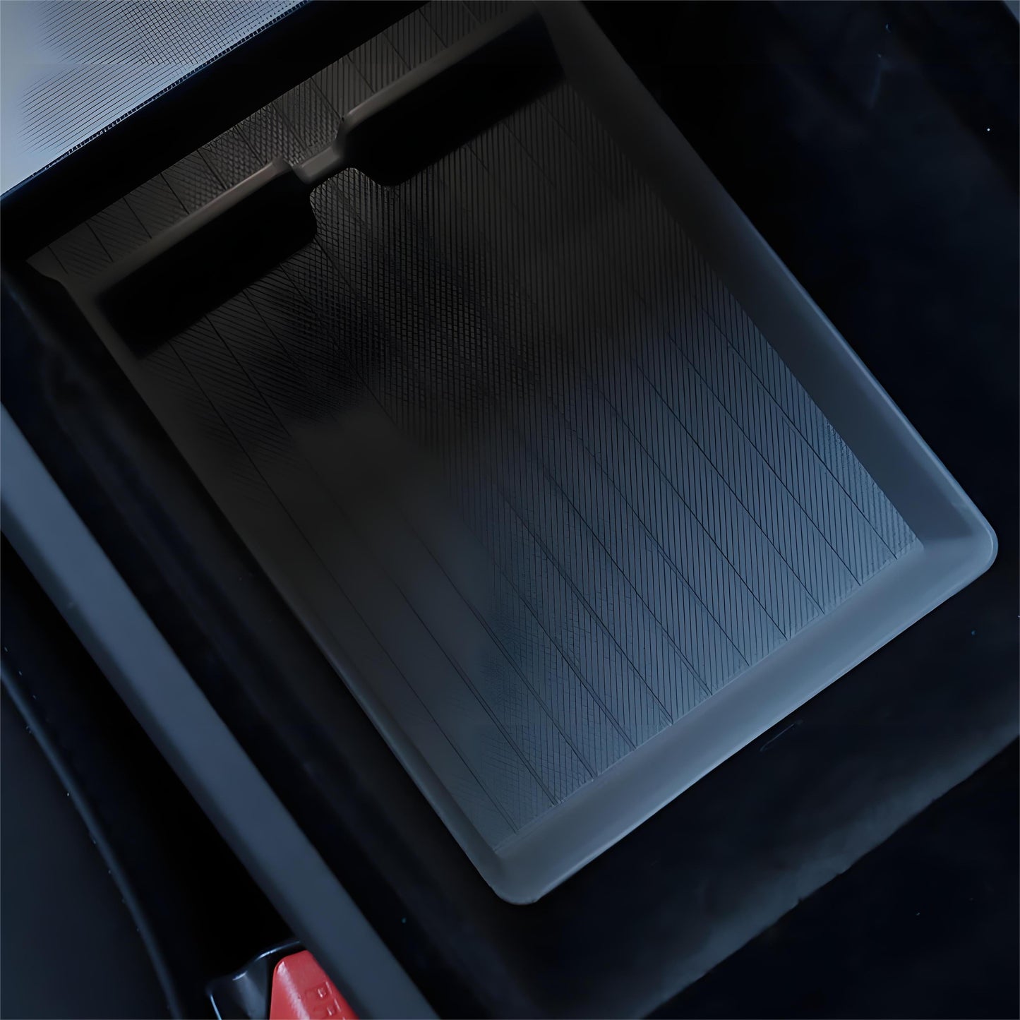 Lower Center Console Storage Box for Tesla Model 3 Highland & Model Y Juniper