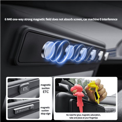 Magnetic Silicone Center Screen Frame for Tesla Model Y Juniper & Model 3 Highland