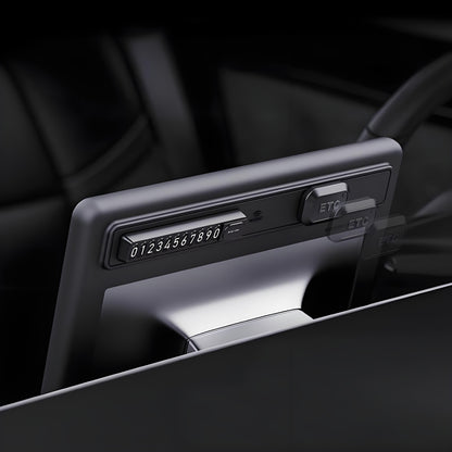 Magnetic Silicone Center Screen Frame for Tesla Model Y Juniper & Model 3 Highland