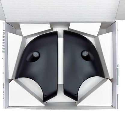 Model 3 Highland & New Model Y Angel Wings Rearview Mirror Welcome Light