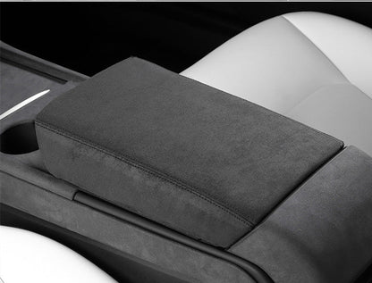 Alcantara Armrest Cover for Model 3 Highland & New Model Y