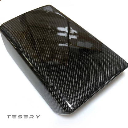 TESERY Model Y / 3 Armrest Cover - Dry Carbon Fiber Interior Mods