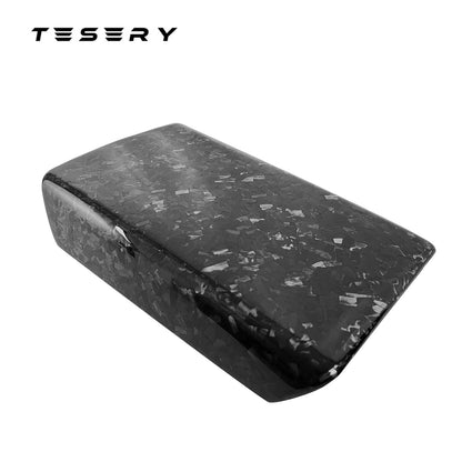 TESERY Model Y / 3 Armrest Cover - Dry Carbon Fiber Interior Mods