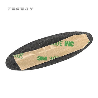 Model 3 / Y Central Control Panel Stickers - Carbon Fiber Interior Mods