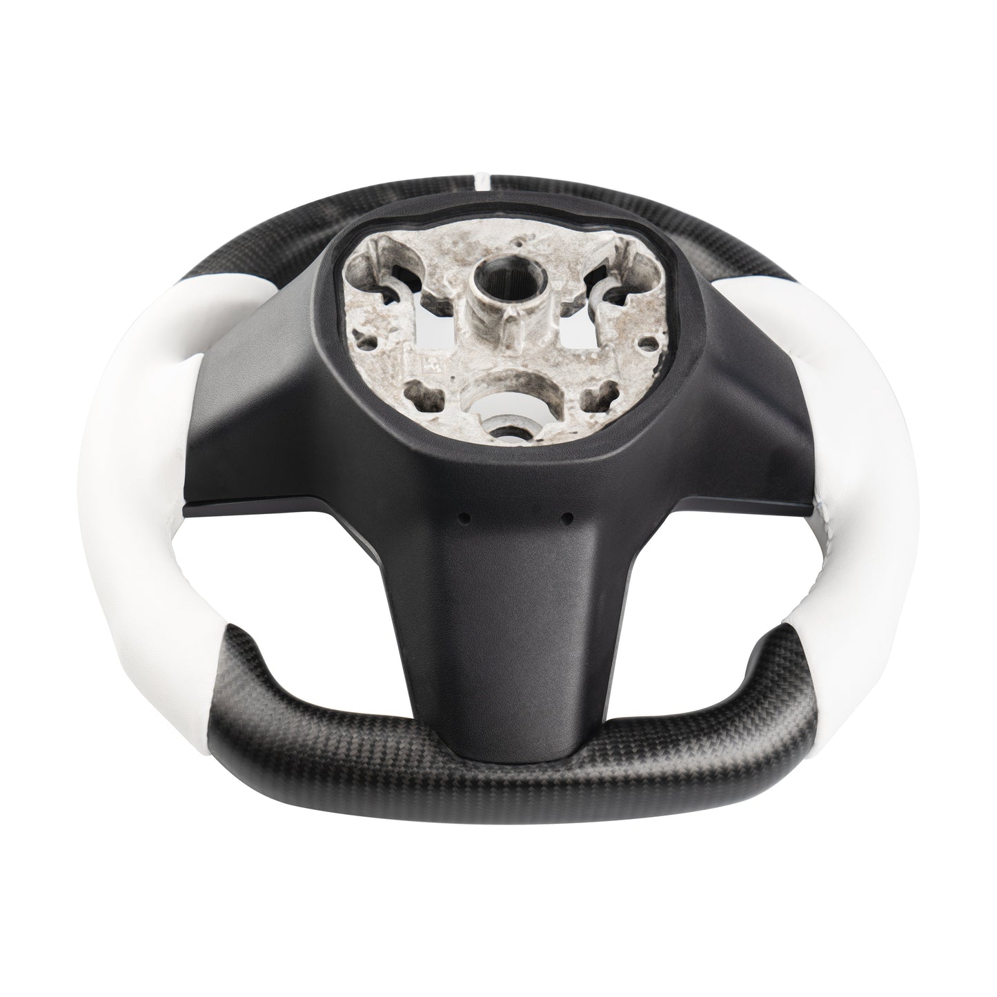 Model 3 / Y Sport Round Carbon Fiber Steering wheel 【Style 41】