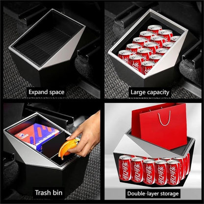 Model Y Rear Seat Storage Box | Trash can