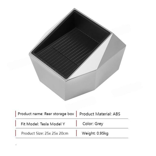 Model Y Rear Seat Storage Box | Trash can