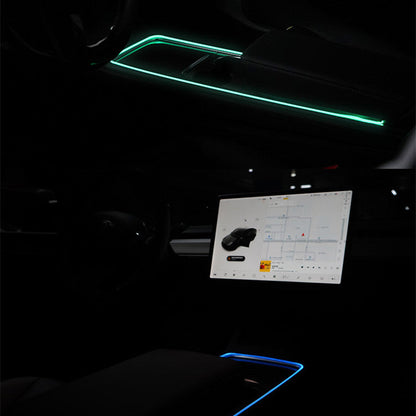 Center Console Ambient Lighting LED Strip for Model 3/Y