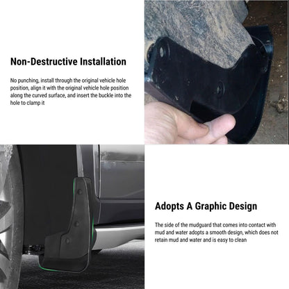 TESERY Mud Flaps for Model S/X