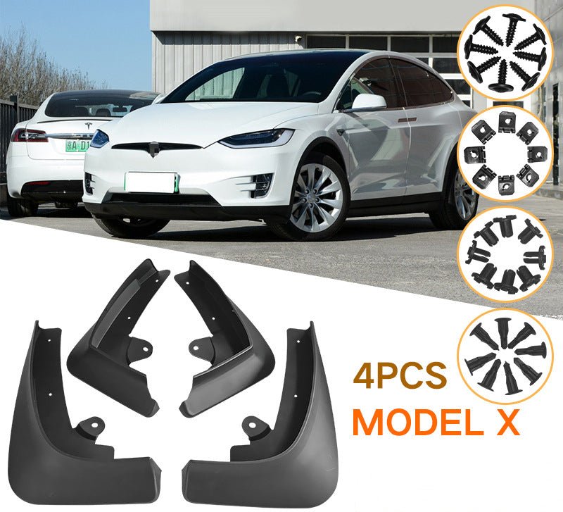 Mud Flaps Upgrade for Tesla Model X 2016-2023
