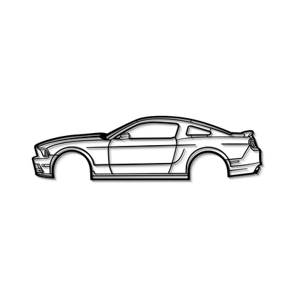 2013 Mustang Metal Car Wall Art - MT0483