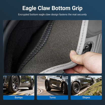 Nappa Leather Trunk Mat for Model Y Juniper (7 PCS)