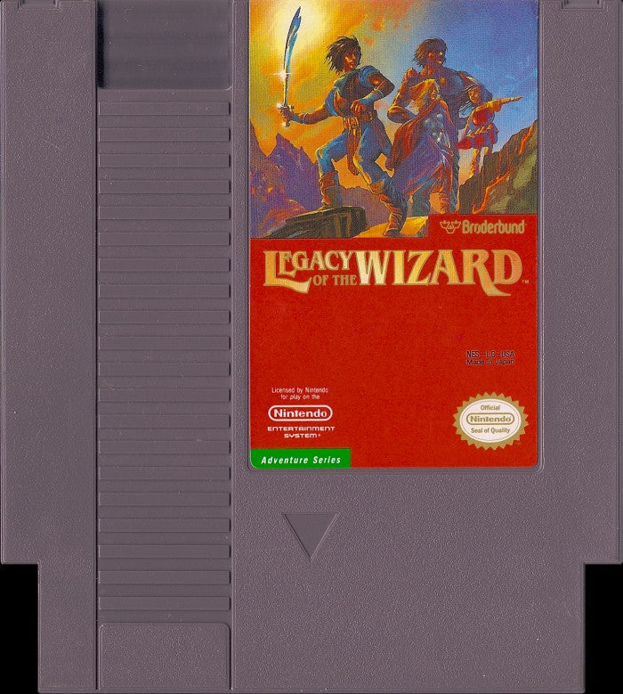 Loose NES Cart - Legacy of the Wizard