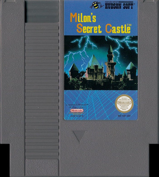 Loose NES Cart - Milon's Secret Castle