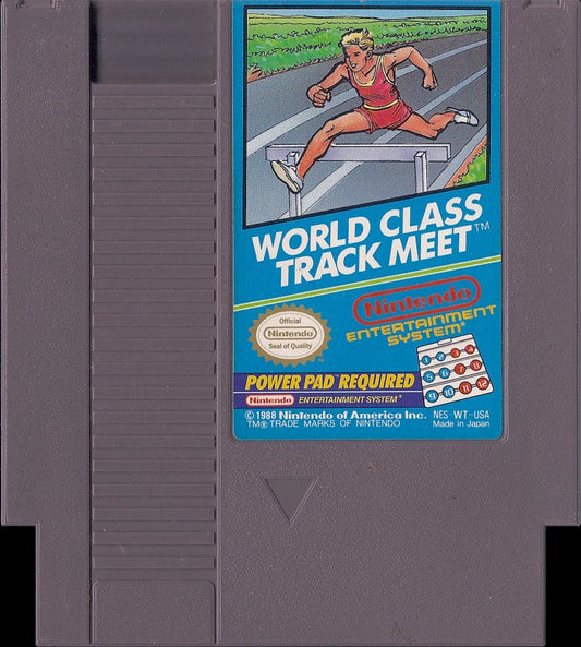 Loose NES Cart - World Class Track Meet