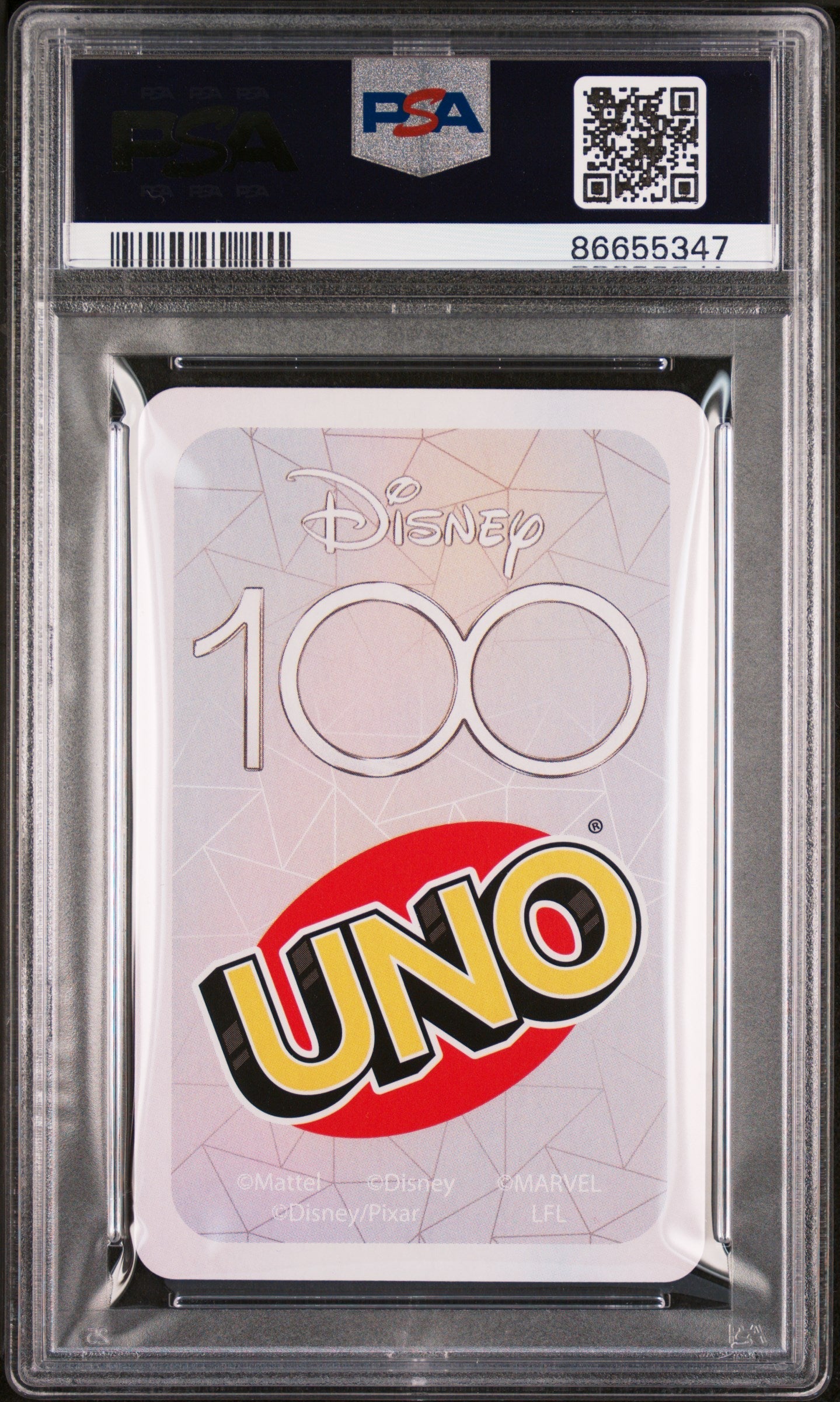 2023 UNO DISNEY 100 MOANA GREEN 0 PSA 10