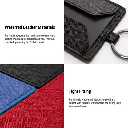 Non-Slip Wear Key Card Cover for Tesla