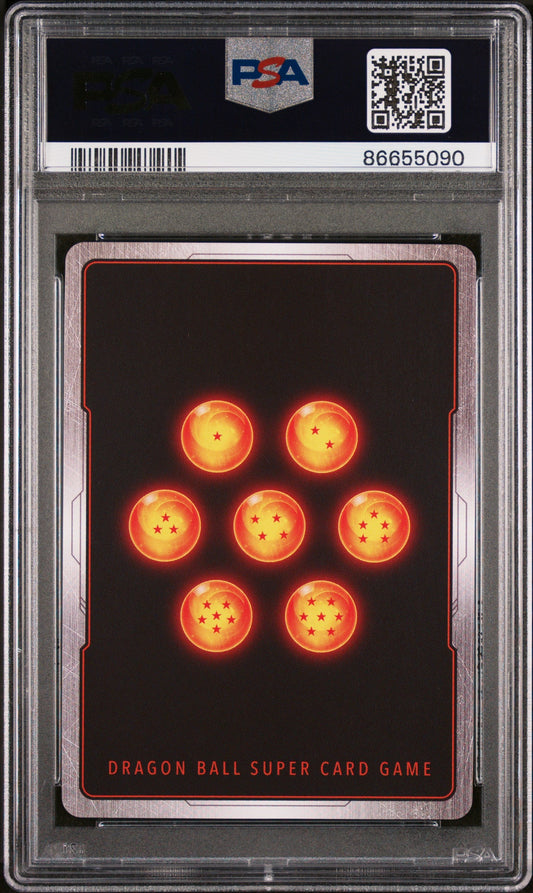 2023 DRAGON BALL SUPER 2 CRITICAL BLOW 13 SS3 GOTENKS, FLYN FST #P-519 - PSA 9