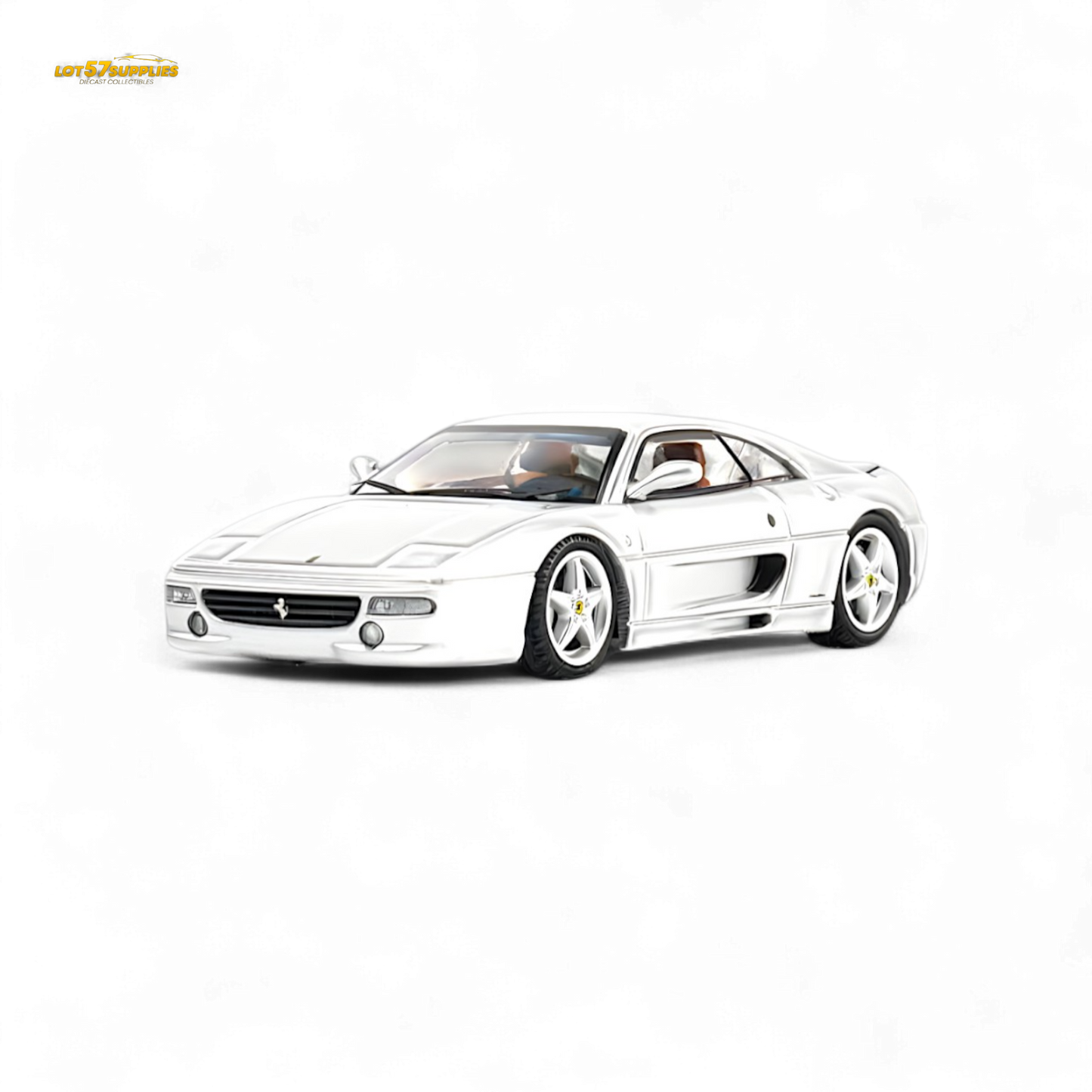 TPC F355 challenge Diecast Model in Silver 1:64