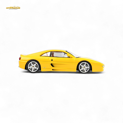 TPC F355 challenge Diecast Model in Modena Yellow 1:64