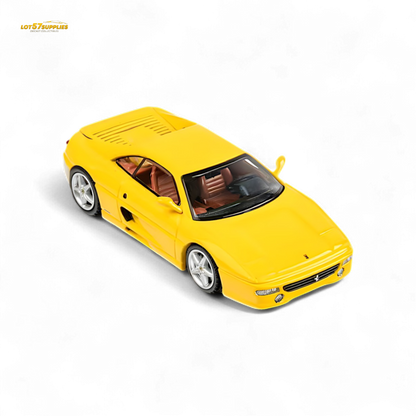 TPC F355 challenge Diecast Model in Modena Yellow 1:64