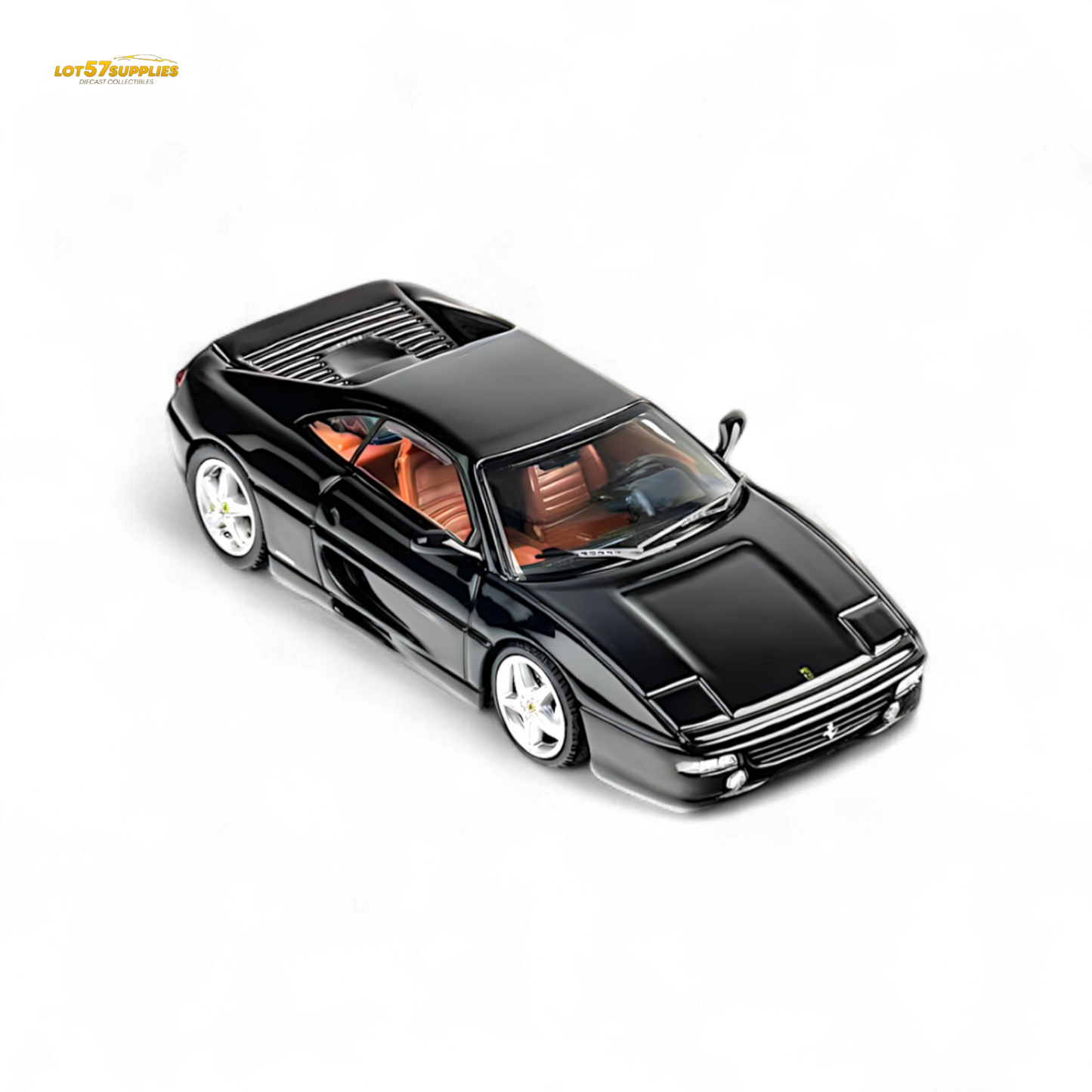 TPC F355 challenge Diecast Model in Black 1:64