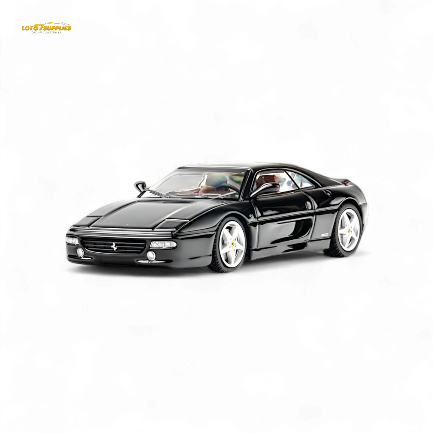 TPC F355 challenge Diecast Model in Black 1:64