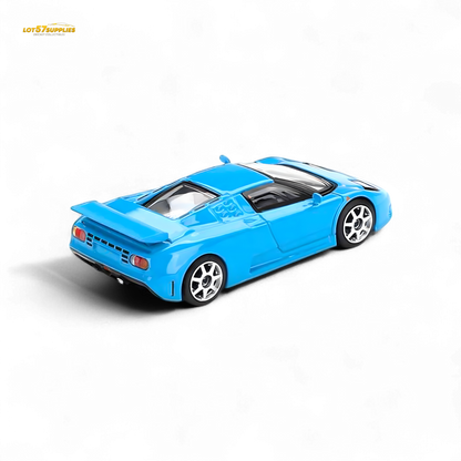 Mini-GT Bugatti EB110 Super Sport Blu Bugatti #890 1:64