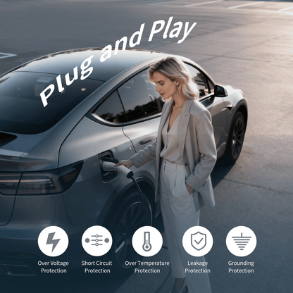 Portable EV Charger | 3.5KW AC | APP Control Wallbox