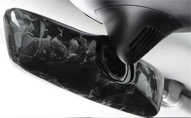 Real Carbon Fiber Interior Mirrors for Tesla Model 3/Y
