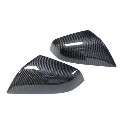 Real Carbon Fiber Mirror Covers Replacement for Model S / X