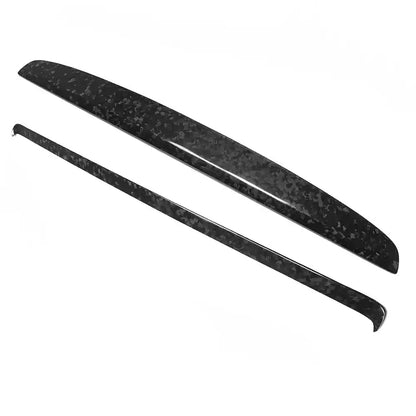 Real Dry Carbon Fiber Dash Cover Overlay for Model 3 Highalnd & New Model Y