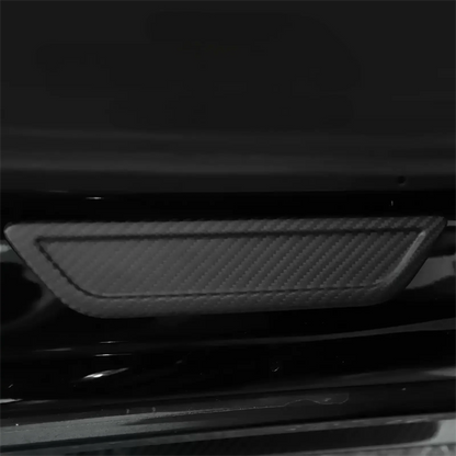 Real Dry Carbon Fiber Door Sill Strip Overlay for Model 3 / Y