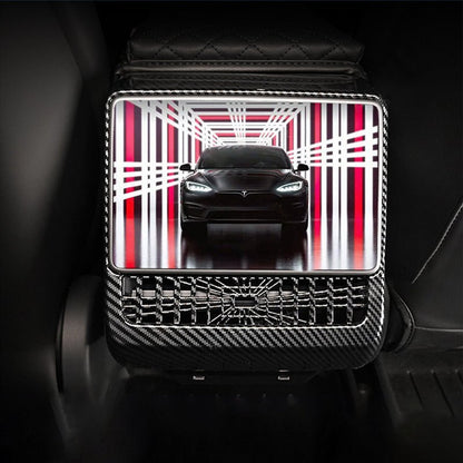 Rear Air Vent Screen Protector Frame Compatible with Model 3 Highland & Model Y Juniper