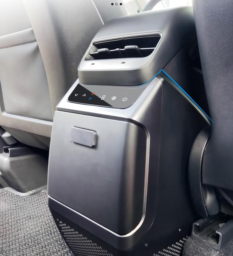 Rear armrest box on-board refrigerator for Tesla Model Y