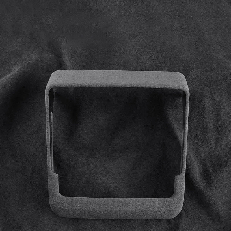 Rear Display Frame In Tumbled Leather for Model 3 Highland / New Model Y