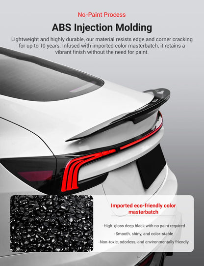Rear Led Spoiler for Tesla Model 3 Highland / Model Y