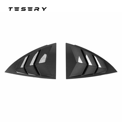 Rear Side Window Louvers Cover for Tesla Model Y